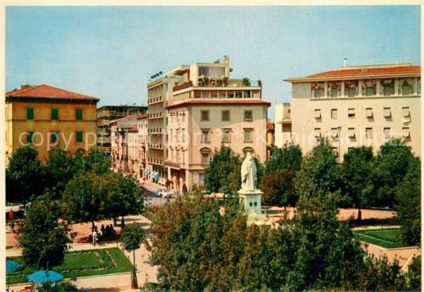 Arezzo Hotel Continental Parkanlagen Denkmal