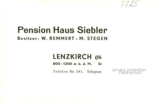 Lenzkirch Pension Haus Siebler Aussenansicht – Bild 2
