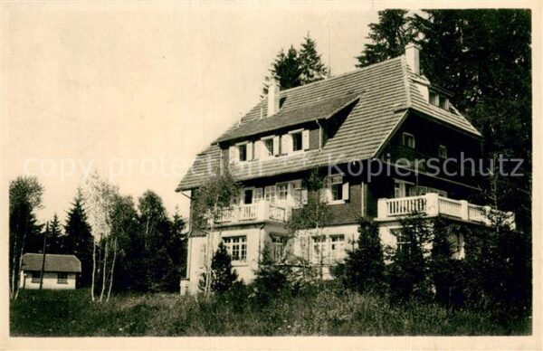 Hinterzarten Pension Haus Waldeck Aussenansicht