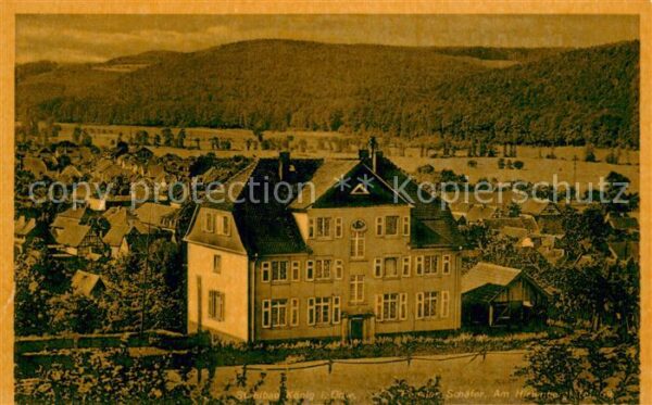 Bad Koenig Odenwald Hotel-Pension Geschw. Schaefer Aussenansicht