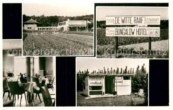 Noordwijk Nordwijk NL Pension De Witte Raaf Restaurant Bungalow Hotel Teilansich