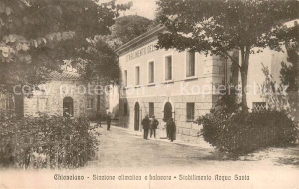 Chianciano Terme IT Stazione climatica e balneare - Stabilimento Acqua Santa