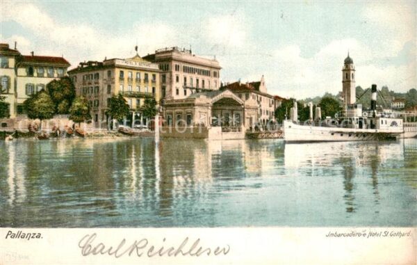 Pallanza Italia Imbarcadero e Hotel St. Gothard