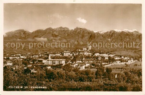 Feltre Belluno IT Panorama Gesamtansicht