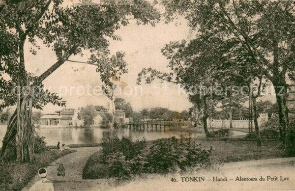 Tonkin Vietnam Hanoi - Alentours du Petit Lac