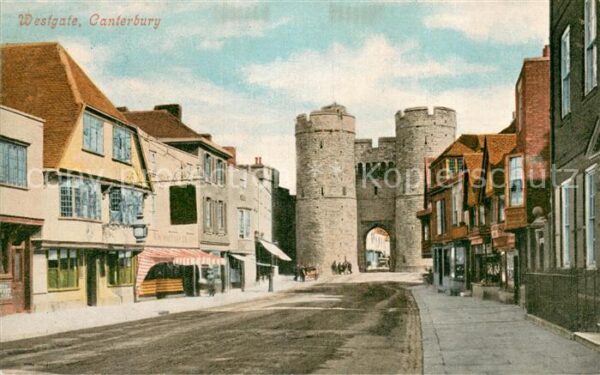 Westgate Canterbury Teilansicht Strasse