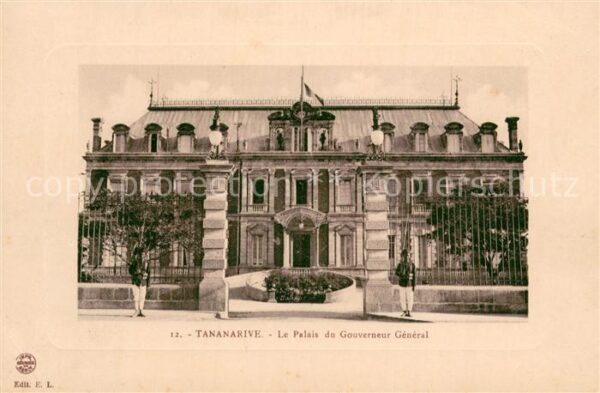 Tananarive Antananarivo Madagaskar Le Palais du Gouverneur General