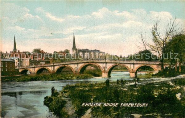 Shrewsbury  UK English Bridge