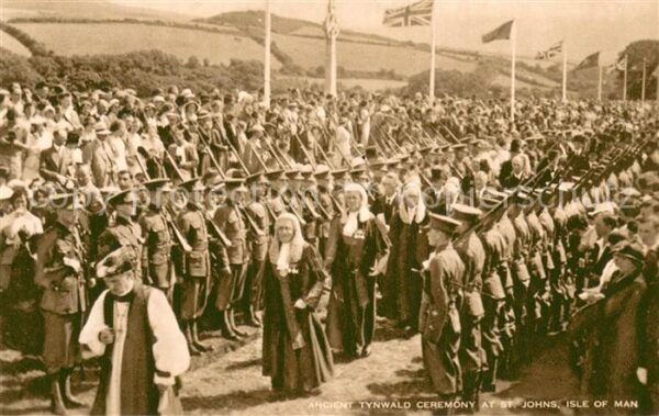 Isle of Man UK Ancient Tynwald Ceremony at St. Johns