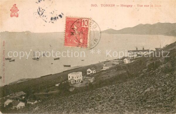 Tonkin Vietnam Hongay - Vue sur le Raie