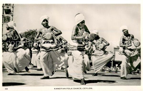Ceylon  Sri Lanka Kandyan Folk Dance