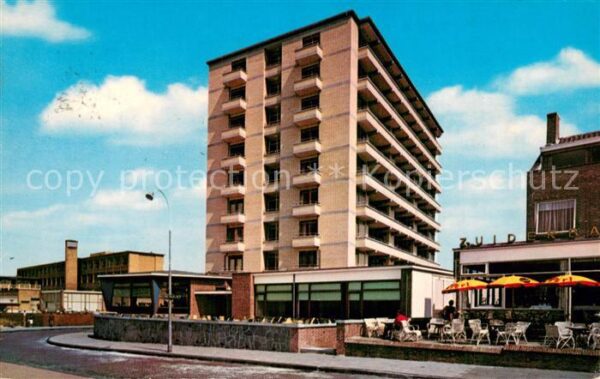 Zandvoort Holland Boulevard Paulus LOOT met Bad-Hotel