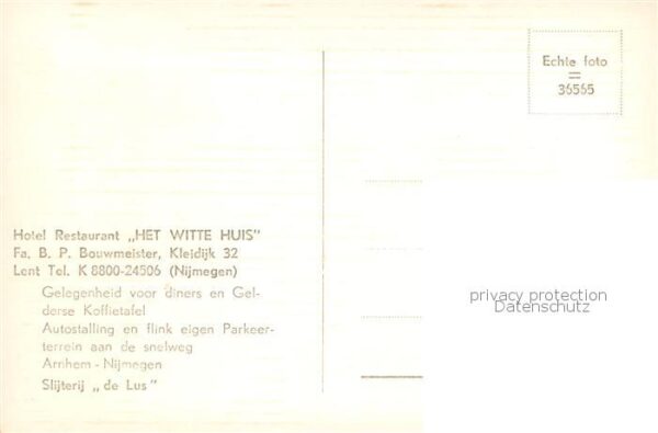 Lent Hotel-Rest. Hewt Witte Huis – Bild 2