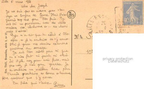 Gent Gand Flandre Eglise Saint-Nicolas et Panorama – Bild 2