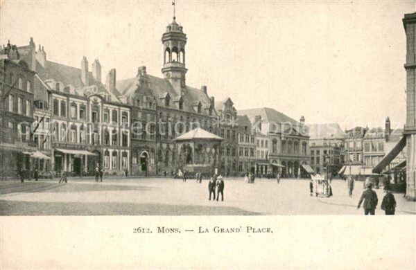 Mons  Belgie La Grand Place
