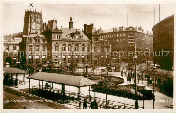 Bradford  UK Forster Square Kathedrale