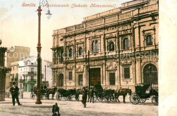 Sevilla Andalucia ES Ayuntamiento - Kutschen - Gespanne