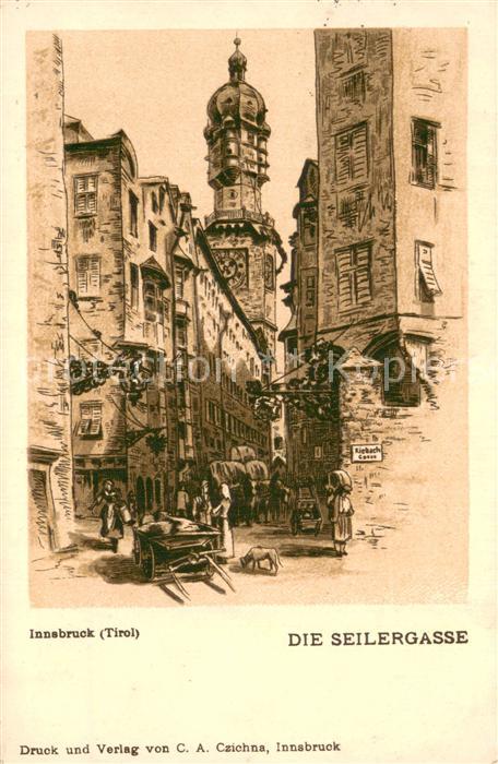 Innsbruck Tirol AT Seilergasse