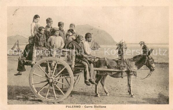 Palermo  Sicilia Carro Siciliano
