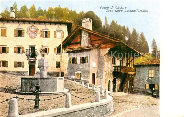 Pieve di Cadore Casa dove nacque Tiziano
