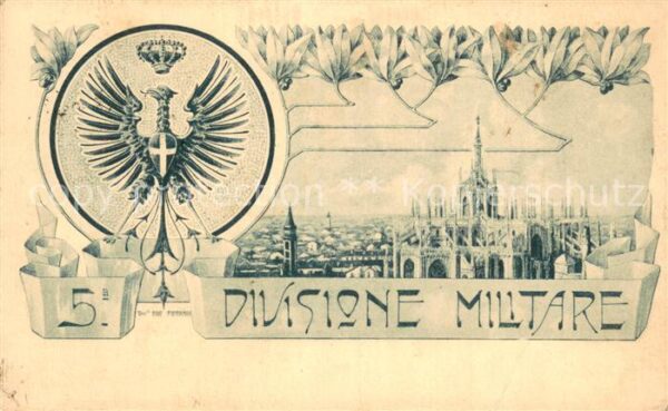Milano Mailand IT 5. Divisione Militari