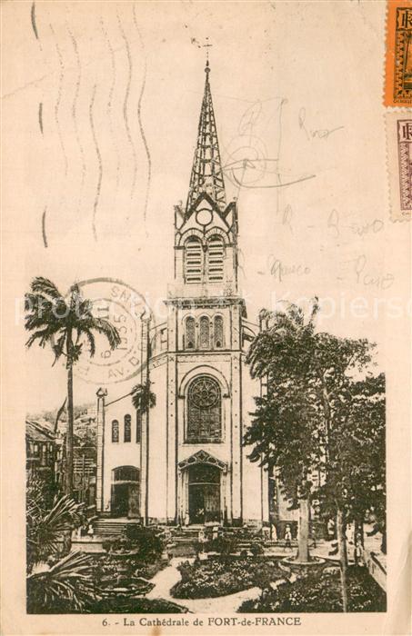 Fort-De-France Martinique Kathedrale Aussenansicht