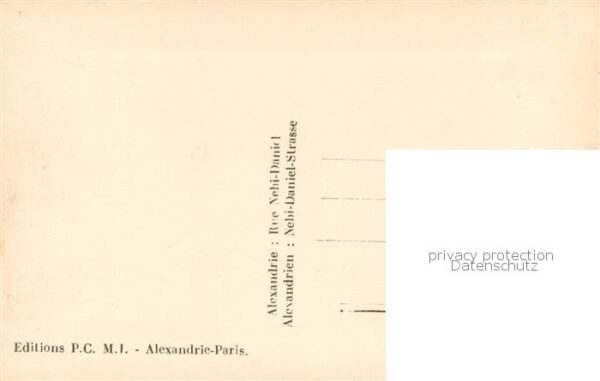 Alexandria  Alexandrie Aegypten Nebi Daniel Street – Bild 2