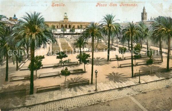 Sevilla Andalucia ES Plaza San Fernando
