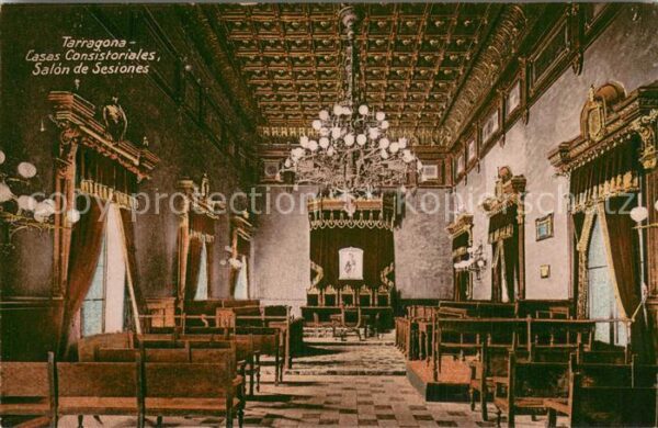 Tarragona ES Casas Consistoriales - Salon de Sesiones