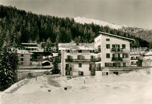 Madonna di Campiglio Trentino IT Pensione Rododendron Winter Schnee