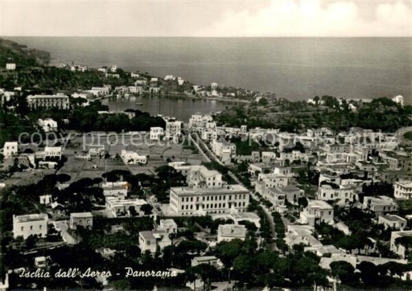 Ischia IT Fliegeraufnahme Panorama