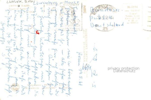 Lwowek Slaski Loewenberg Schlesien PL Fragment Runku – Bild 2