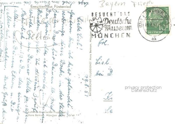 Fuerstenried Fliegeraufnahme Exerzitienhaus – Bild 2