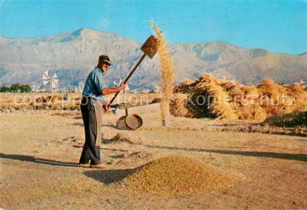 Lasithi Lassiti Crete Greece Das Schwingen