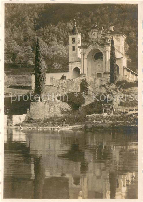 Campione d Italia Madonna del Ghirli am Luganer See