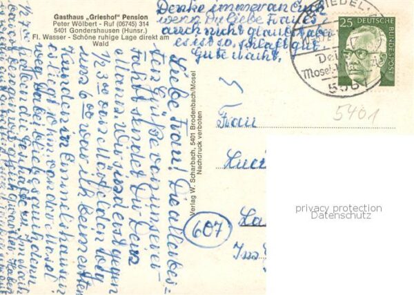 Gondershausen Gasthaus-Pension Grieshof Aussenansicht – Bild 2