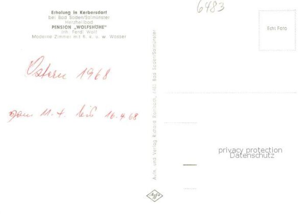 Kerbersdorf Pension Wolfshoehe Innen- u. Aussenansichten – Bild 2