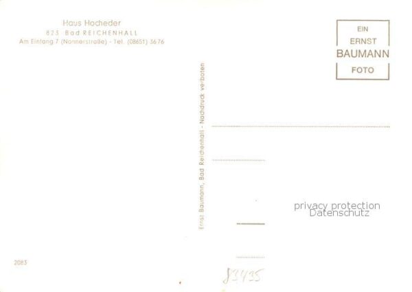 Bad Reichenhall Haus Hocheder Aussenansicht m. Garten – Bild 2