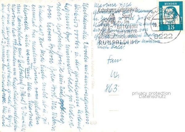 Ruhpolding Gesamtansicht u. Pension Ilsanker Winter – Bild 2