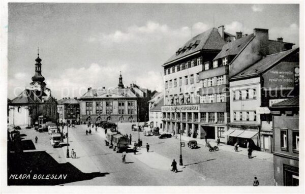 Mlada Boleslav Jungbunzlau CZ Marktplatz