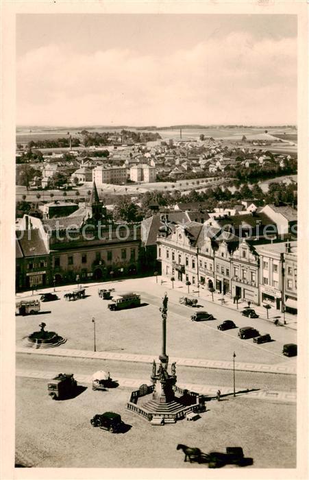 Deutsch-Brod Havlickuv-Brod Nemecky-Brod CZ Fliegeraufnahme Stadtplatz m. Einspa