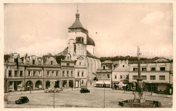 Deutsch-Brod Havlickuv-Brod Nemecky-Brod CZ Stadtplatz