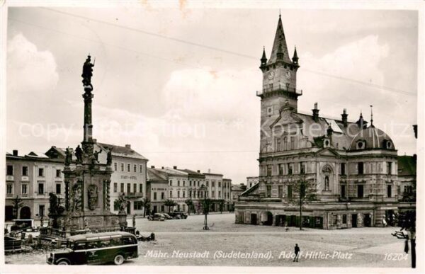Maehrisch-Neustadt Unicov CZ A.H. Platz