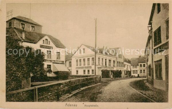 Adenau Ahrweiler Rheinland-Pfalz Hauptstrasse
