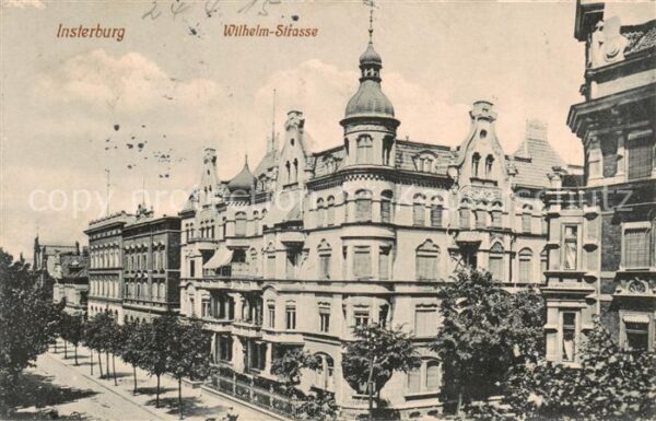 Insterburg Tschernjachowsk RU Wilhelm-Strasse Feldpost