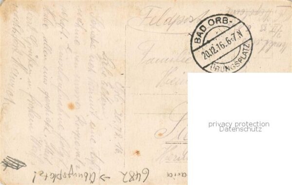 Bad Orb Soldaten - 6. Karporalschaft - Feldpost – Bild 2