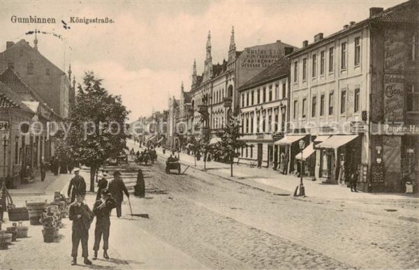 Gumbinnen Goesev Gussew Oblast Kaliningrad RU Koenigsstrasse