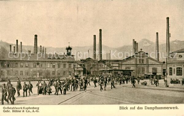 Kapfenberg Steiermark AT Gussstahlwerk Kapfenberg Gebr. Boehler u. Co. A.-G. Dam