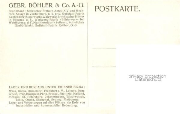 Kapfenberg Steiermark AT Gussstahlwerk Kapfenberg Gebr. Boehler u. Co. A.-G. Dam – Bild 2