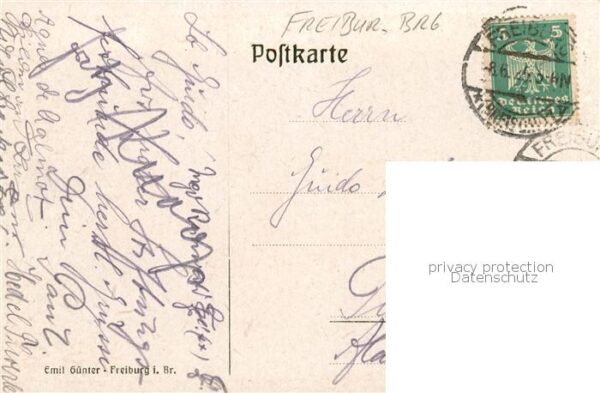 Freiburg Breisgau Hohentwiel Ritter m. Wappen Kuenstlerkarte Hans Franke – Bild 2